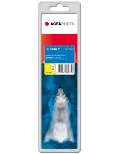 AgfaPhoto APHP913AY cartucho de tinta 1 pieza(s) Compatible Rendimiento estándar Amarillo