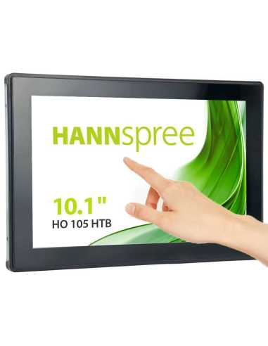 Hannspree Open Frame HO 105 HTB Digital Beschilderung Flachbildschirm 25,6 cm (10.1") LCD 350 cd m² HD Schwarz Touchscreen