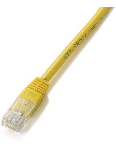 Equip Cat.5e U UTP 0.25m cable de red Amarillo 0,25 m Cat5e U UTP (UTP)