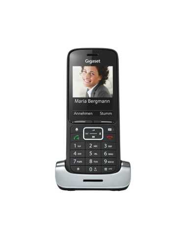 Gigaset Premium 300 HX Black Edition Teléfono DECT Identificador de llamadas Negro, Plata