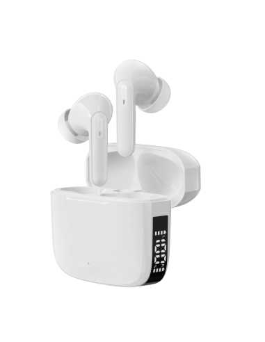 Denver TWE-61 Kopfhörer True Wireless Stereo (TWS) im Ohr Anrufe Musik Sport Alltag Bluetooth Weiß