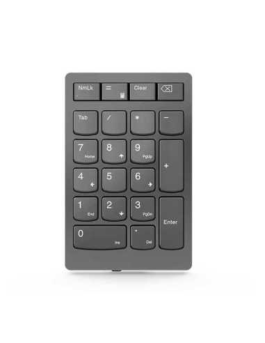 Lenovo Go Wireless Numerische Tastatur Universal Bluetooth USB RF Wireless Grau