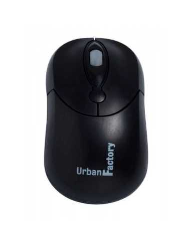 Urban Factory Big Crazy Mouse Maus Beidhändig USB Typ-A Optisch 800 DPI