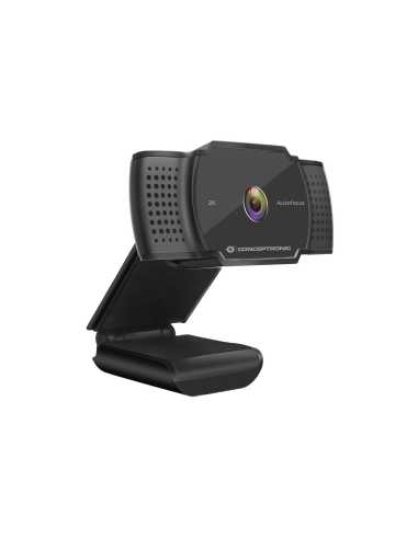 Conceptronic AMDIS02B Webcam 5 MP 2592 x 1944 Pixel USB 2.0 Schwarz