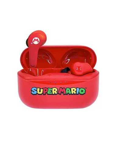 OTL Technologies Super Mario Auriculares Inalámbrico Dentro de oído Llamadas Música Bluetooth Rojo