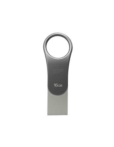 Silicon Power Mobile C80 USB-Stick 16 GB USB Type-A   USB Type-C 3.2 Gen 1 (3.1 Gen 1) Titan