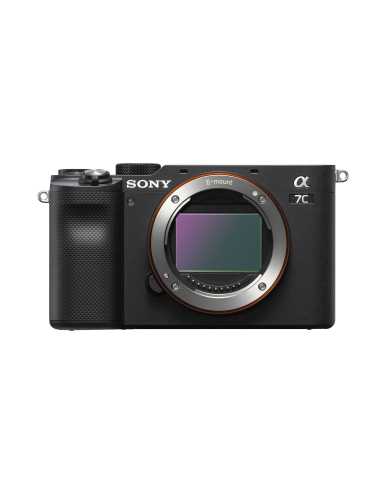 Sony α 7C Kompaktkamera 24,2 MP CMOS 6000 x 4000 Pixel Schwarz