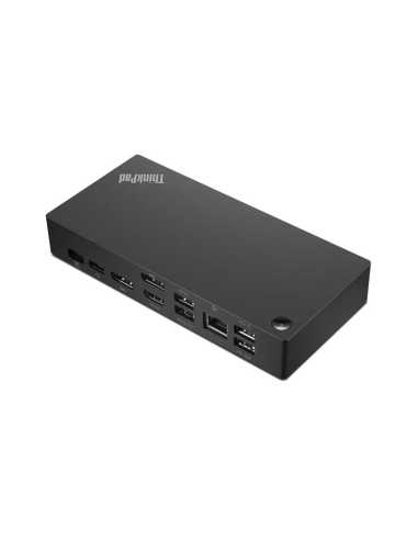 Lenovo 40AY0090IT base para portátil y replicador de puertos Alámbrico USB 3.2 Gen 1 (3.1 Gen 1) Type-C Negro