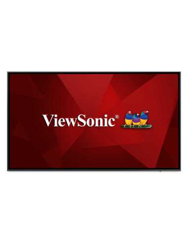 Viewsonic CDE8620 Pantalla plana para señalización digital 2,18 m (86") LCD Wifi 450 cd   m² 4K Ultra HD Negro Procesador