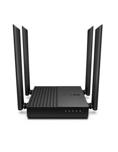 TP-Link ARCHER A64 router inalámbrico Gigabit Ethernet Doble banda (2,4 GHz   5 GHz) Negro