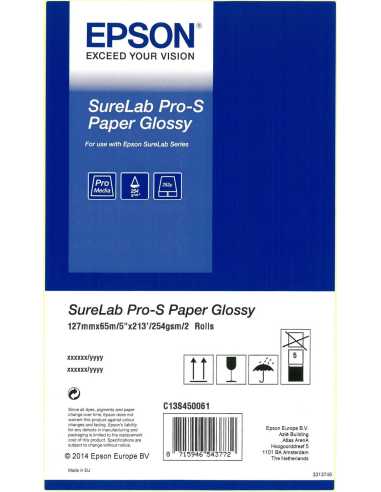 Epson SureLab Pro-S Paper Glossy BP 5x65 2 rolls