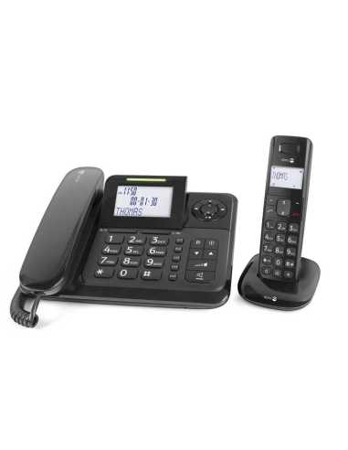 Doro Comfort 4005 Analoges DECT-Telefon Anrufer-Identifikation Schwarz