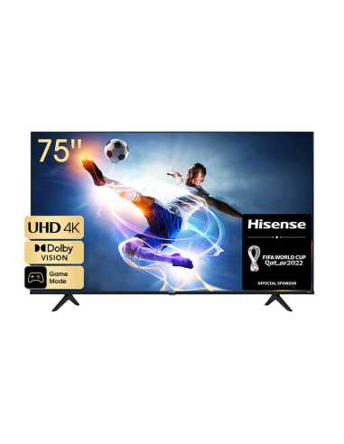 Hisense 75″ A6BG 190,5 cm (75") 4K Ultra HD Smart-TV WLAN Schwarz