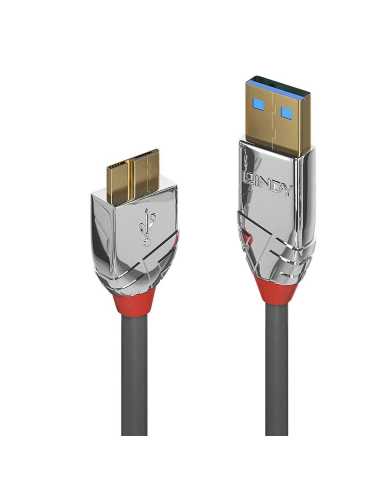 Lindy 36659 cable USB 3 m USB 3.2 Gen 1 (3.1 Gen 1) USB A Micro-USB B Gris
