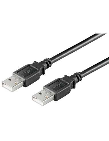 Ewent EC1025 USB Kabel 3 m USB 2.0 USB A Schwarz