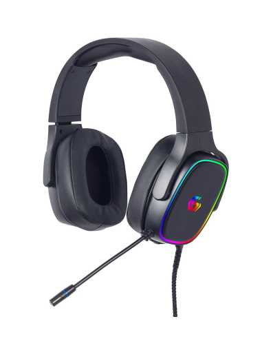 Gembird GHS-SANPO-S300 auricular y casco Auriculares Alámbrico Diadema Juego USB tipo A Negro