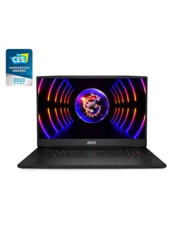 MSI Gaming GT77HX 13VH-045 Titan Laptop 43,9 cm (17.3") 4K Ultra HD Intel® Core™ i9 i9-13980HX 64 GB DDR5-SDRAM 2 TB SSD NVIDIA