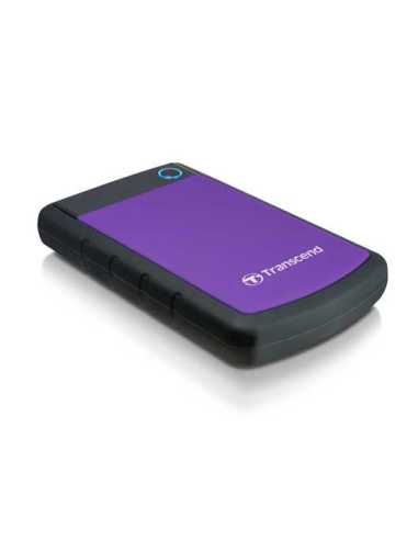 Transcend StoreJet 25H3P (USB 3.0), 2TB Externe Festplatte Schwarz, Violett