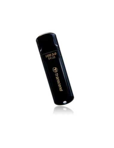 Transcend JetFlash elite 700 64GB USB 3.0 USB-Stick USB Typ-A 3.2 Gen 1 (3.1 Gen 1) Schwarz