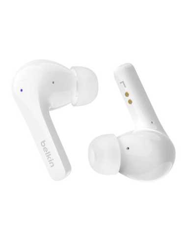 Belkin SoundForm Motion Kopfhörer True Wireless Stereo (TWS) im Ohr Anrufe Musik Sport Alltag Bluetooth Weiß