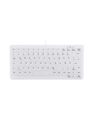 CHERRY AK-C4110 Tastatur USB QWERTZ Deutsch Weiß