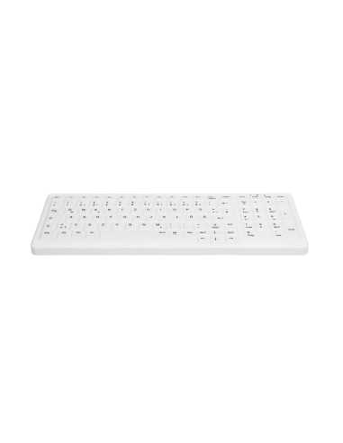 CHERRY AK-C7000 teclado RF inalámbrico QWERTZ Alemán Blanco