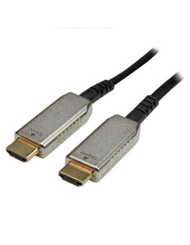 StarTech.com 30m aktives Glasfaser High Speed HDMI Kabel - Ultra HD 4k x 2k LWL HDMI Kabel - St St