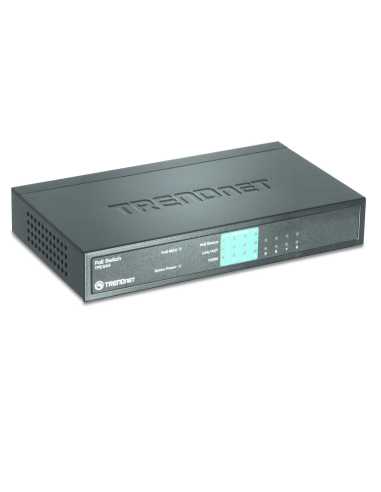 Trendnet TPE-S44 Netzwerk-Switch Unmanaged Power over Ethernet (PoE) Blau