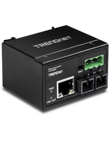 Trendnet TI-F10S30 convertidor de medio 200 Mbit s 1310 nm Monomodo Negro