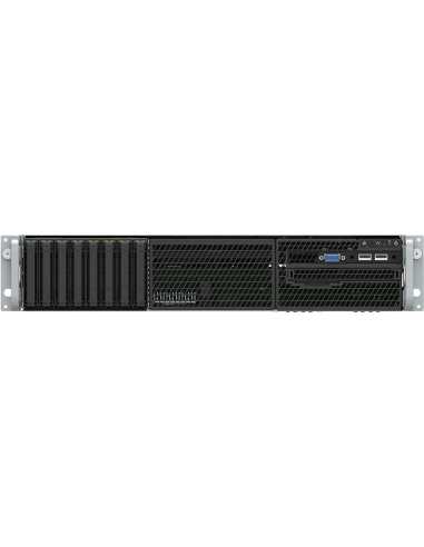 Intel R2208WF0ZSR servidor barebone Intel® C624 LGA 3647 (Socket P) Bastidor (2U) Negro, Gris