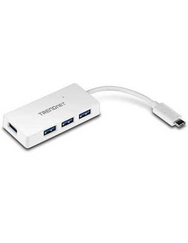 Trendnet TUC-H4E Schnittstellen-Hub USB 3.2 Gen 1 (3.1 Gen 1) Type-C 5000 Mbit s Weiß