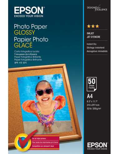 Epson Photo Paper Glossy - A4 - 50 Blätter