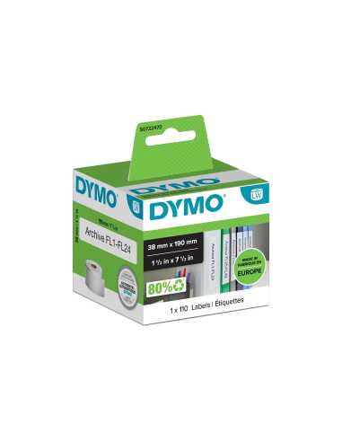 DYMO LW - Aktenordner-Etiketten, klein - 38 x 190 mm - S0722470