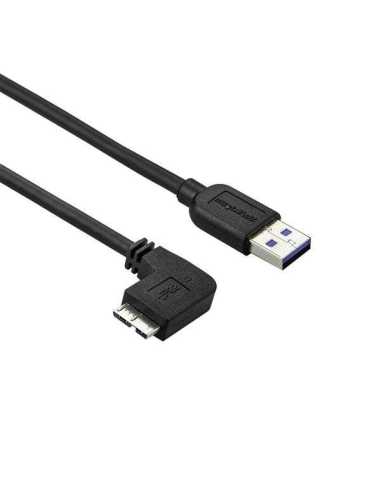 StarTech.com USB3AU2MLS USB Kabel 2 m USB 3.2 Gen 1 (3.1 Gen 1) USB A Micro-USB B Schwarz