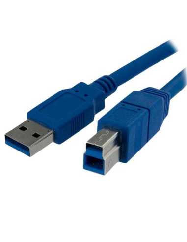 StarTech.com 1m SuperSpeed USB 3.0 A auf B Kabel - St St