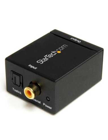 StarTech.com SPDIF Digital Koaxial und Toslink (Optisch) auf Stereo RCA Audio Konverter