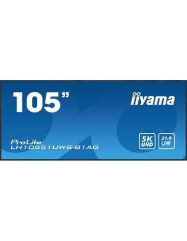 iiyama LH10551UWS-B1AG Signage-Display Digital Signage Flachbildschirm 2,66 m (104.7") LED 500 cd m² UltraWide Full HD Schwarz