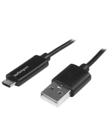 StarTech.com Micro USB Kabel mit LED Ladeanzeige - St St - 1m