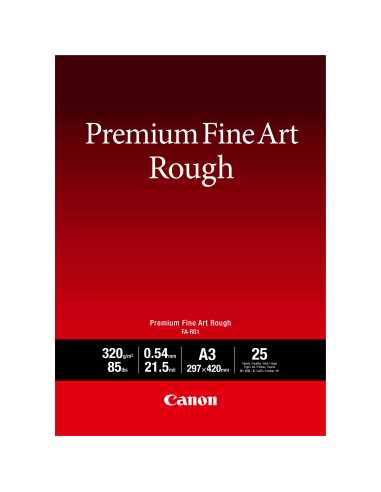 Canon FA-RG1 Premium Fine Art Rough Paper, A3, 25 Blatt