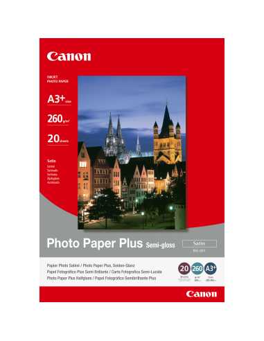 Canon SG-201 Fotopapier Plus Seidenglanz A3 Plus – 20 Blatt