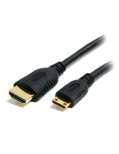 StarTech.com Cable HDMI de alta velocidad con Ethernet 50cm - HDMI a Mini HDMI - Macho a Macho
