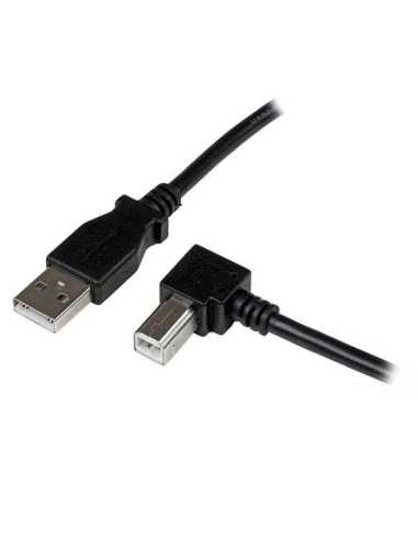 StarTech.com 1m USB 2.0 A auf B Kabel rechts gewinkelt - St St