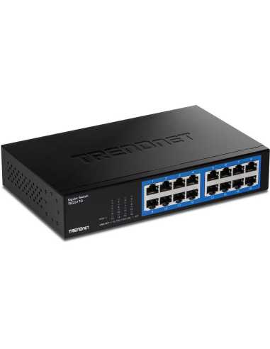Trendnet TEG-S17D switch Gigabit Ethernet (10 100 1000) Negro