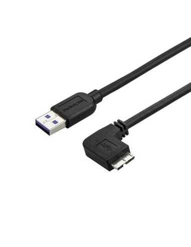 StarTech.com USB3AU2MRS USB Kabel 2 m USB 3.2 Gen 1 (3.1 Gen 1) USB A Micro-USB B Schwarz